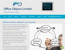 Tablet Screenshot of officeobjects.com